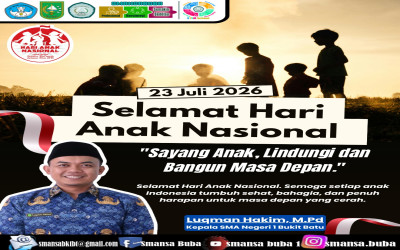 Parenting Day SMA Negeri 1 Bukit Batu: Perkuat Sinergi Sekolah dan Orang Tua dalam Memperingati Hari Anak Nasional 2026
